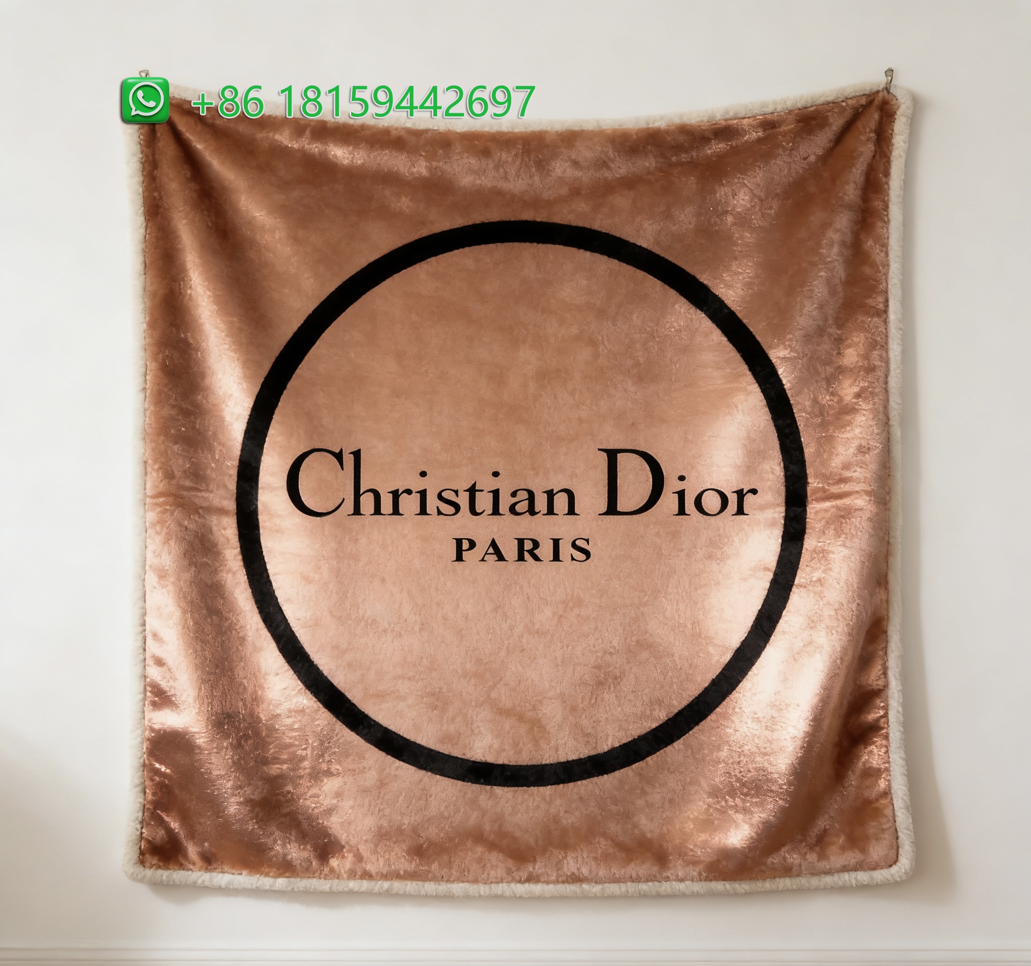 Dior Throw Blankets